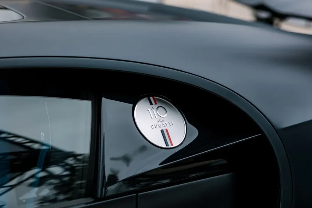 a car with a sticker on it