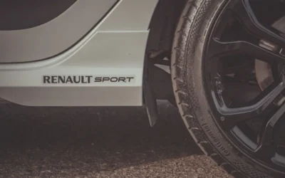 white and black car on road